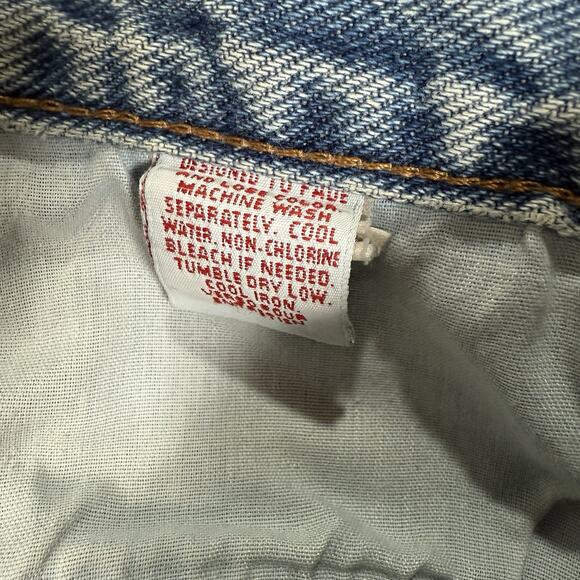 VTG Marithe Francois Girbaud Denim Jeans Mens Size 38 Wide Leg Baggy 90s USA - Picture 9 of 13